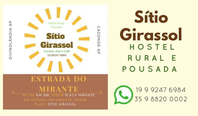 Sitio Girassol Albergue Caconde Exterior foto